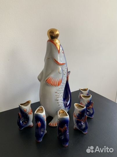 Набор фарфор Рыбки