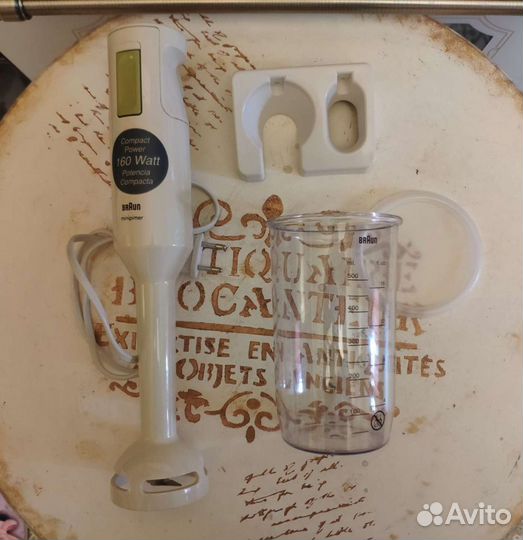 Блендер braun minipimer mr300