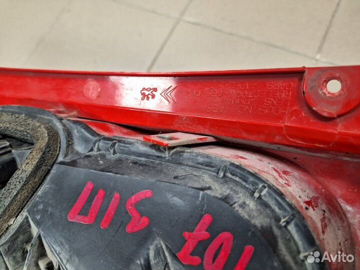 Фонарь задний правый Peugeot 107 PM