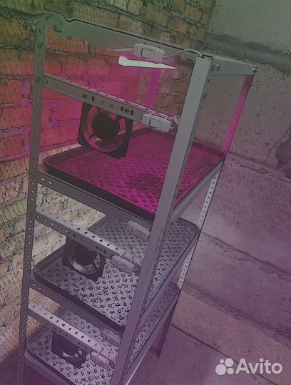 Стеллаж для рассады (фито стеллаж) Арт.0045