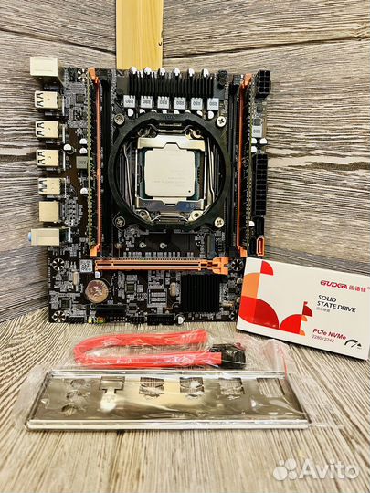 Комплект x99 2011v3 Xeon 2630v3 32gb DDR4