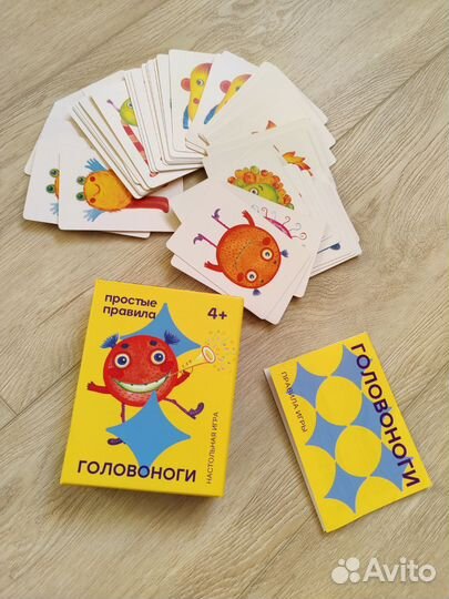 Головоноги. Простые правила. Настольная игра