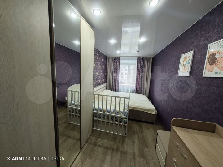 3-к. квартира, 56 м², 3/5 эт.