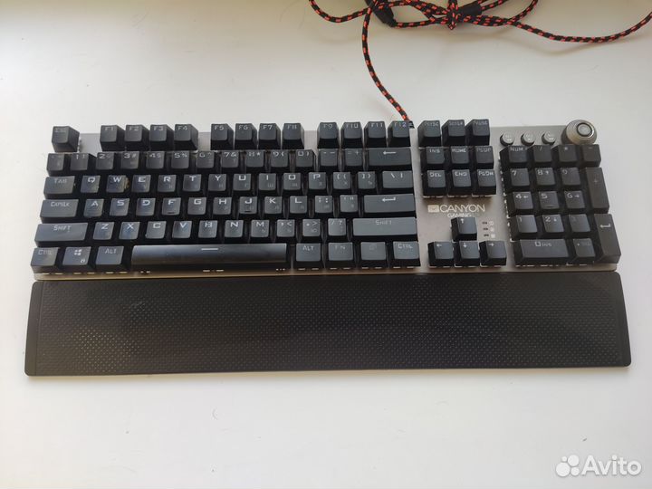 Игровая клавиатура Canyon Nightfall (Black)