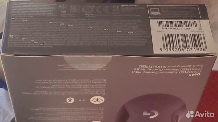 Новая беспроводная игровая мышь logitech G603