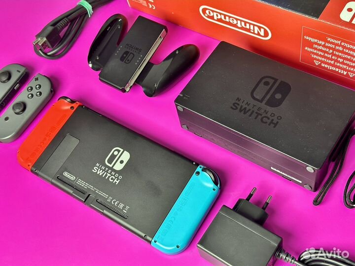 Nintendo Switch прошитая rev1 Atmosphere