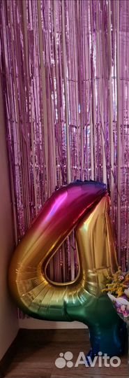 Воздушный шар цифра