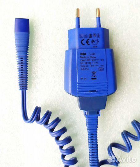 Блок питания Braun 5 497. Blue. Germany