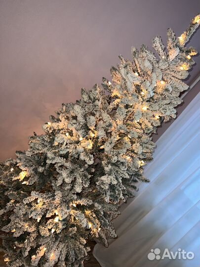 Елка искусственная заснеженная высота 160