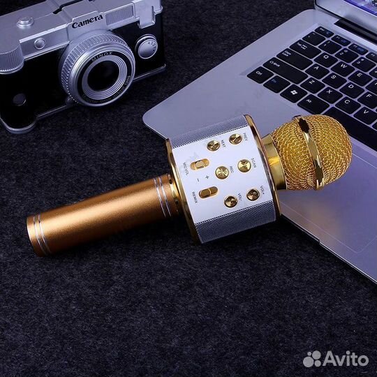 Оригинальный караоке микрофон wster 858