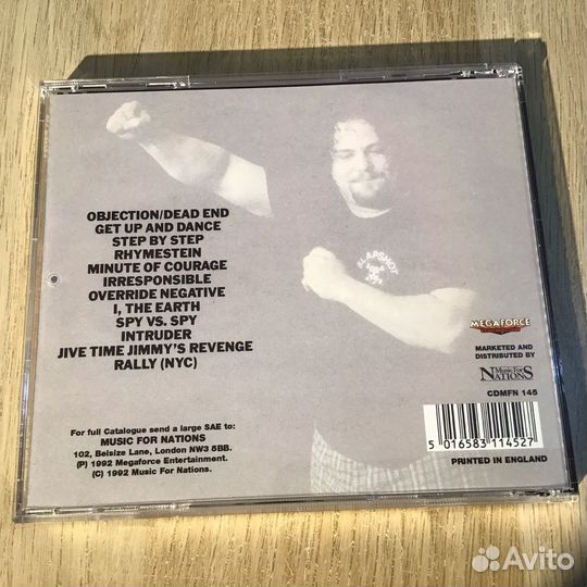 CD M.O.D. – Rhythm Of Fear (1992)