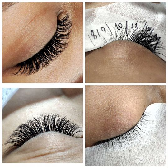 Модель на наращивание ресниц