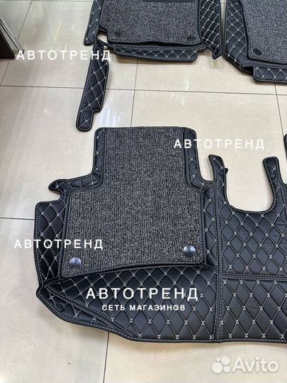 Автоковрики 3D из экокожи