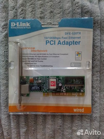 Сетевая карта D-Link DFE-520TX