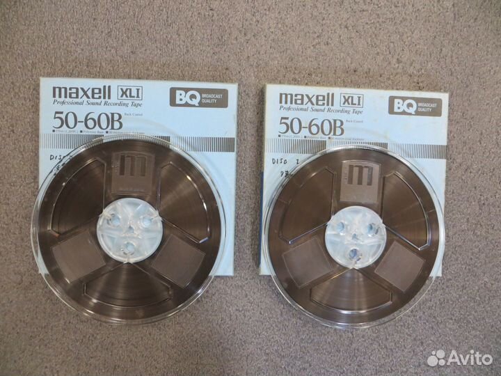 Maxell XL1 50-60B и PM50-7B