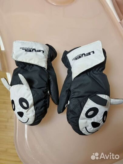 Варежки детские непромокаемые level