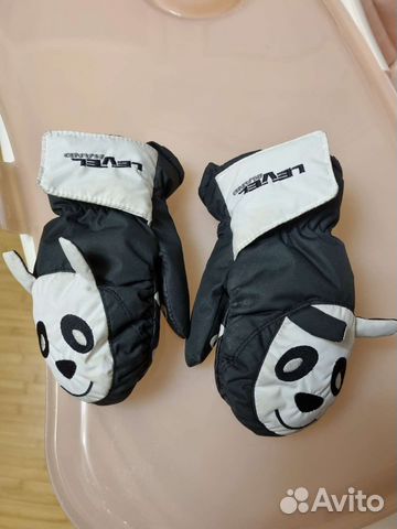 Варежки детские непромокаемые level