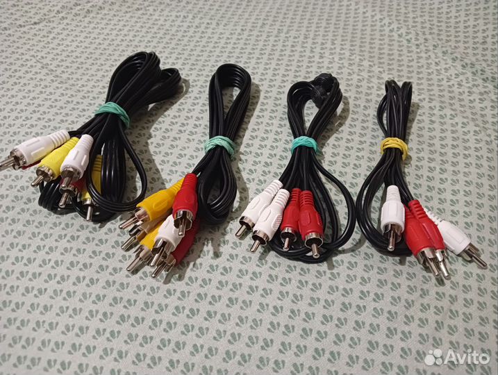 Кабели 2rca-2rca, 3rca-3rca, отправка