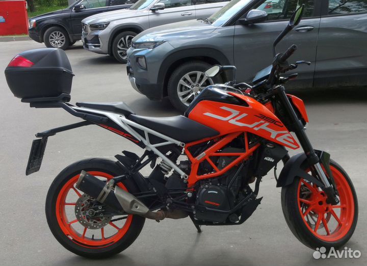 KTM Duke390 2018 г. оранжевый
