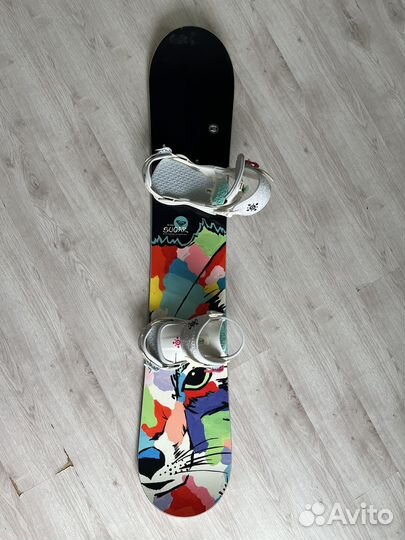 Сноуборд roxy и крепления flite union