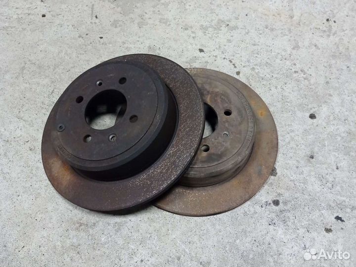 Диск Тормозной Peugeot 406 95-04 Задний