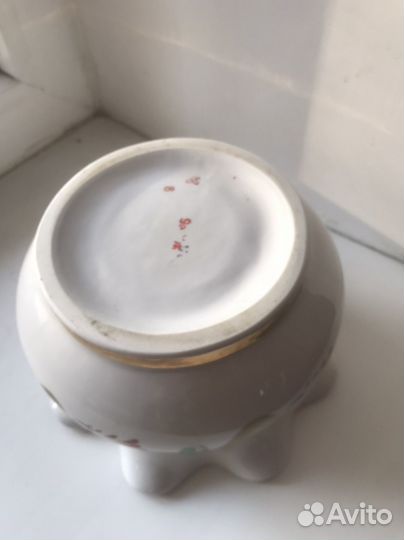 Ваза для цветоа(икебана), фарфор, винтаж1995г