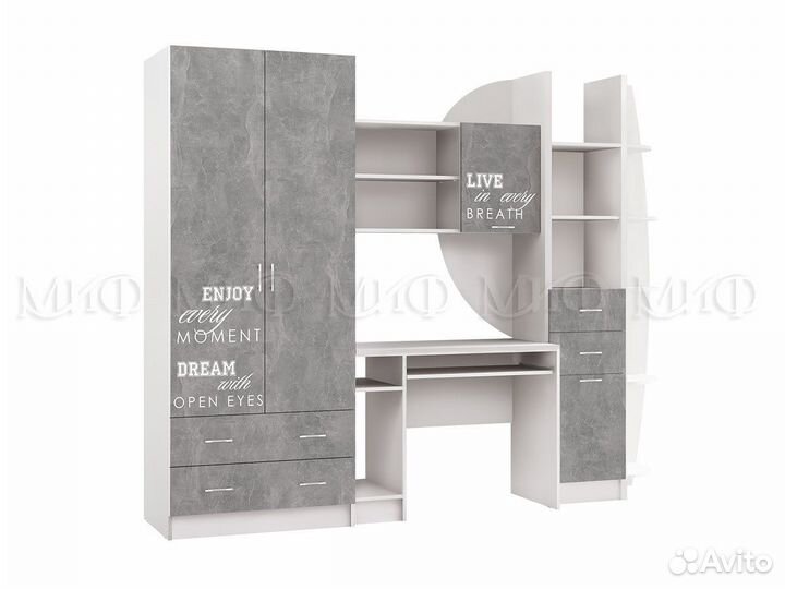 Детская мебель стенка комод