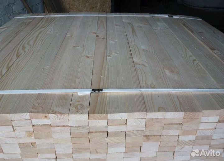 Доска сухая строганная ель