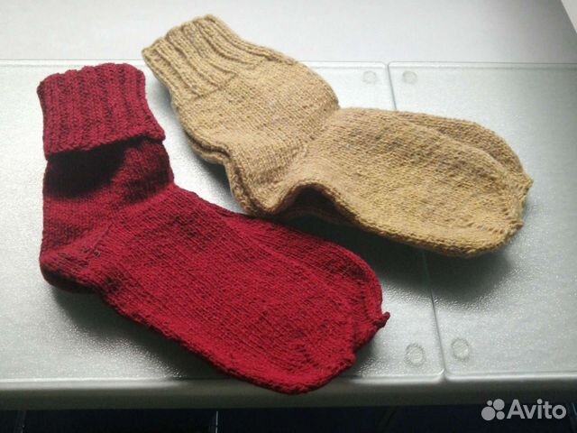 Носки вязаные ручной работы