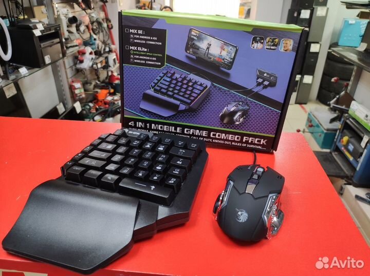 Игровая клавиатура и мышка для игр на смартфонах