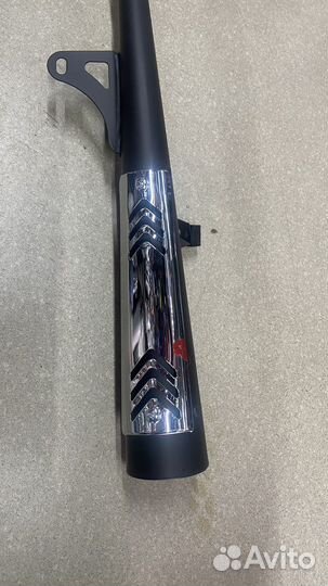 Глушитель Delta, Alpha 110/125 черный 