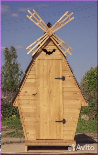 Дачный туалет с дельфином вгд 270