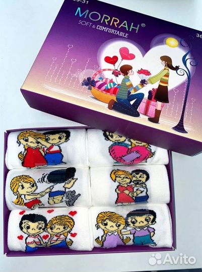 Носки в подарочной упаковке