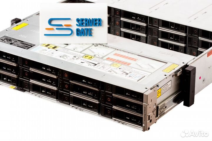 Сервер Dell R740xd2 24LFF 2xGold 6126 384GB