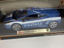 Lamborghini Gallardo (Polizia) светло - синяя 1:18