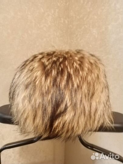 Шапка женская из енота