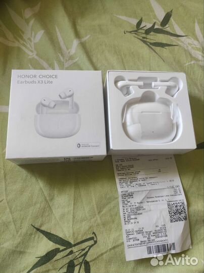 Беспроводные наушники honor choice earbuds x3 lite