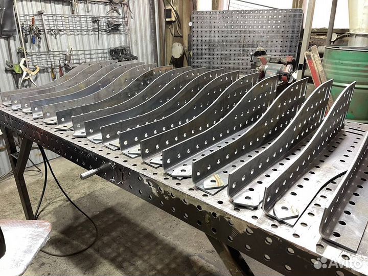 Сварочный стол 3d 2000х1000х100 из 6мм