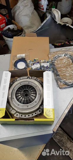 Комплект сцепления шевроле авео т300