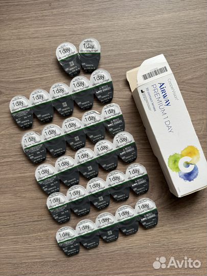 Контактные линзы airway однодневные -1,75