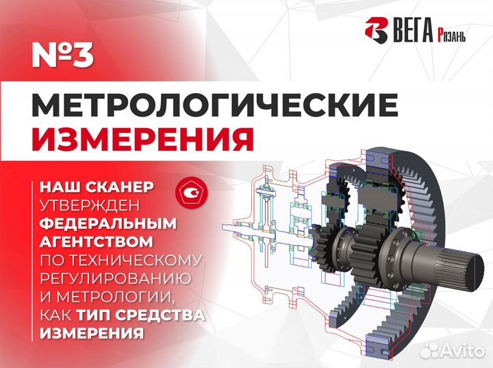 3D сканирование 3D моделирование Реверс инжениринг
