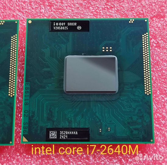 Intel (i5 и i7) для ноутбука