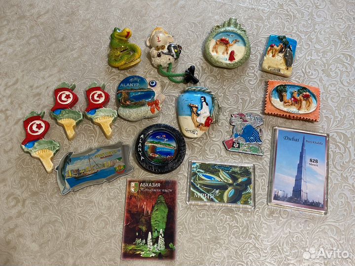 Магниты разных стран на холодильник сувениры