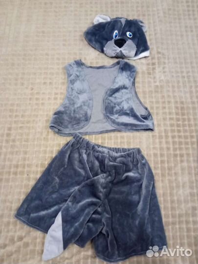 Новогодний костюм Волка для мальчика 110 116