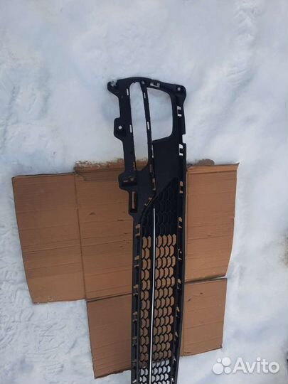 Решетка в бампер киа рио 3