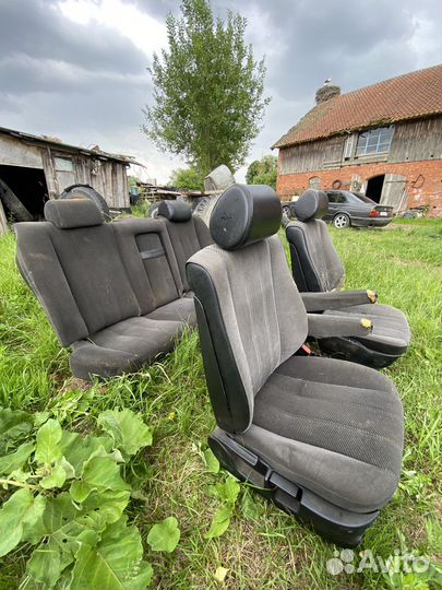 Салон bmw е34 с подогревами