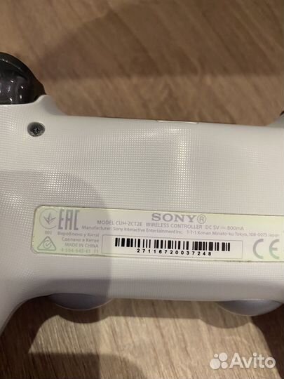 Оригинальный геймпад ps4 и наушники