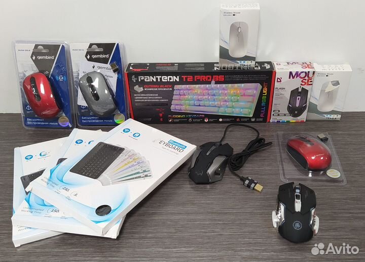 Мыши, клавиатуры и переносные SSD