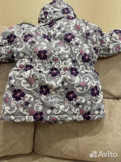 Куртка зимняя для девочки 86