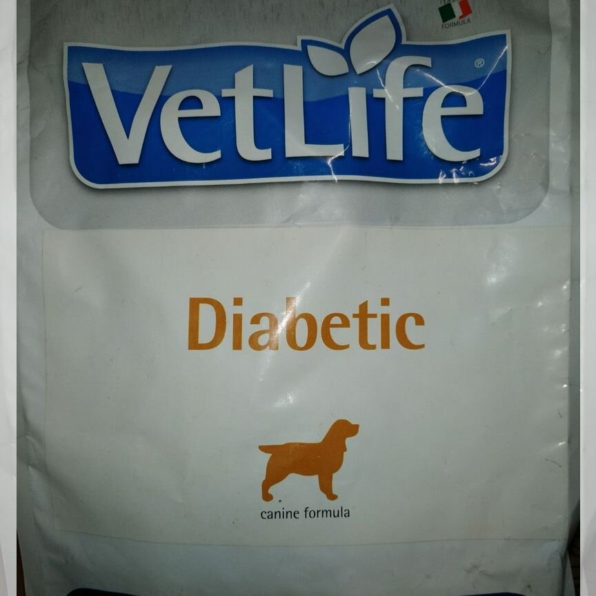 Farmina VetLife Diabetic 2кг сухой корм для собак